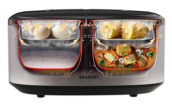 Twin Cooker KNW509SL SHARP Malaysia