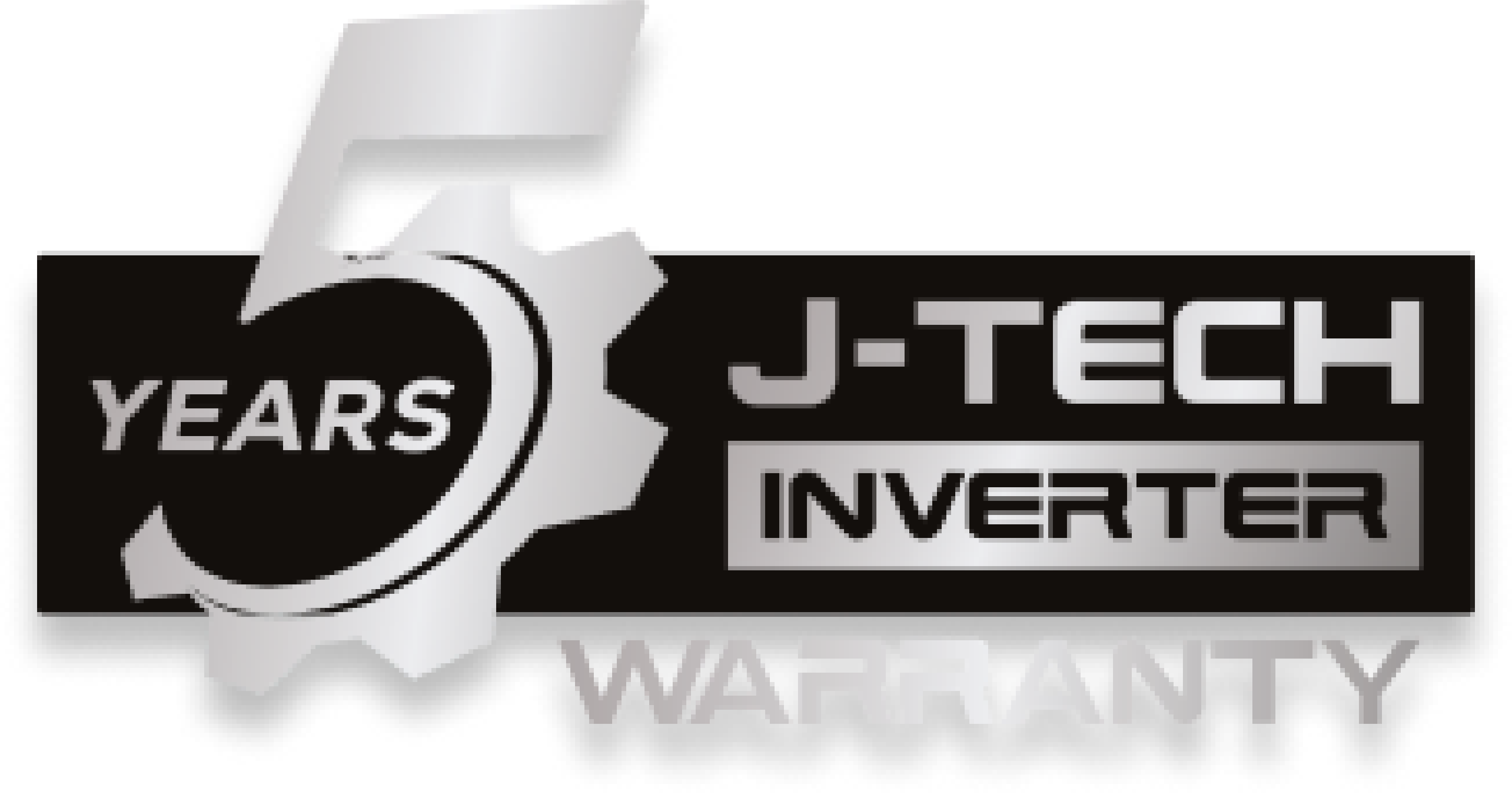 5 Years J-Tech Warranty Logo