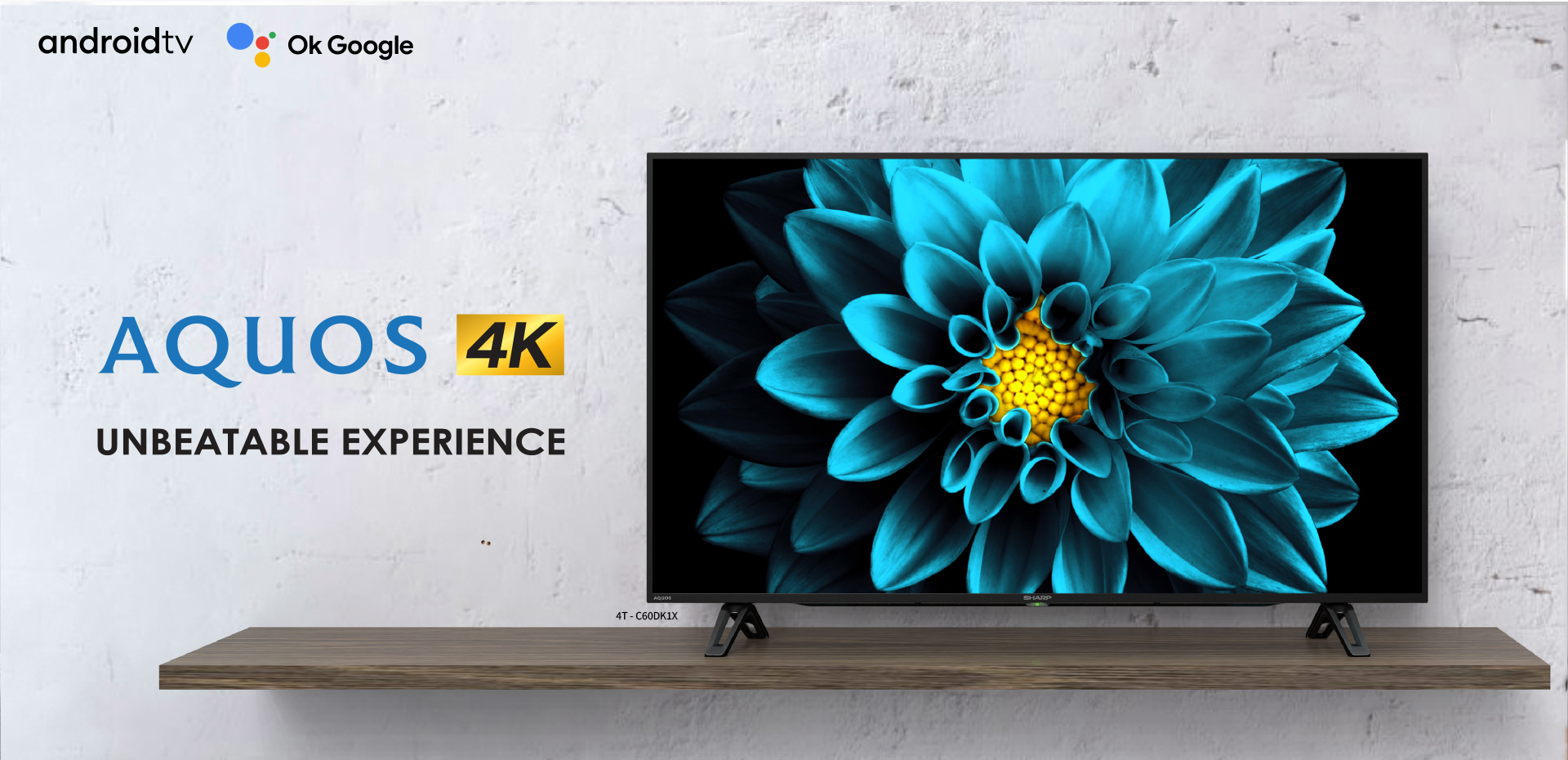 SHARP ANDROID TV™ 4K HD DA 55