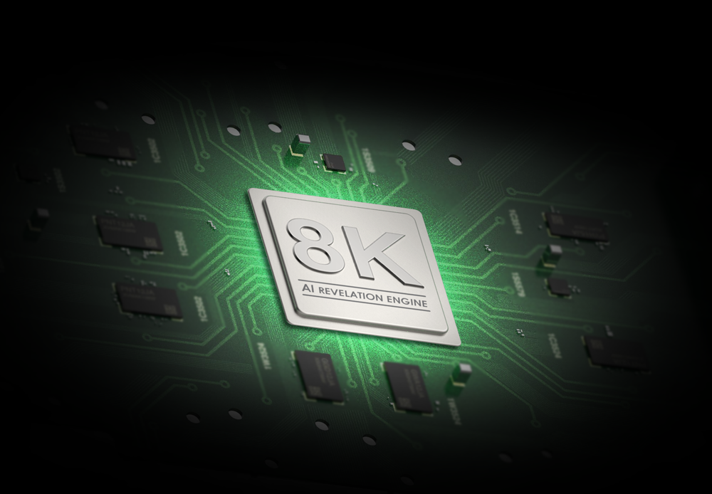 AQUOS 8K AI Engine