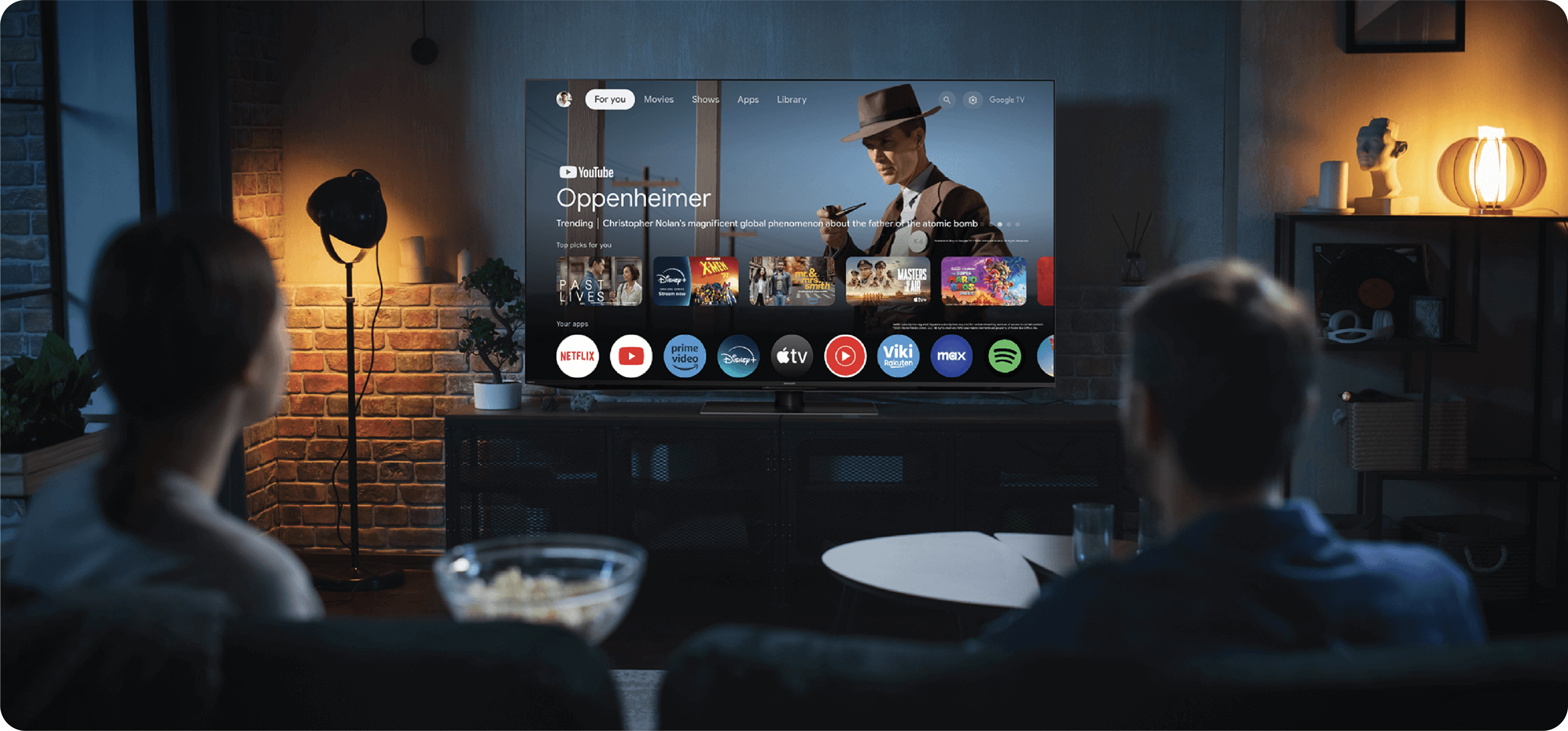 Entertainment you love. With a little help from Google.
