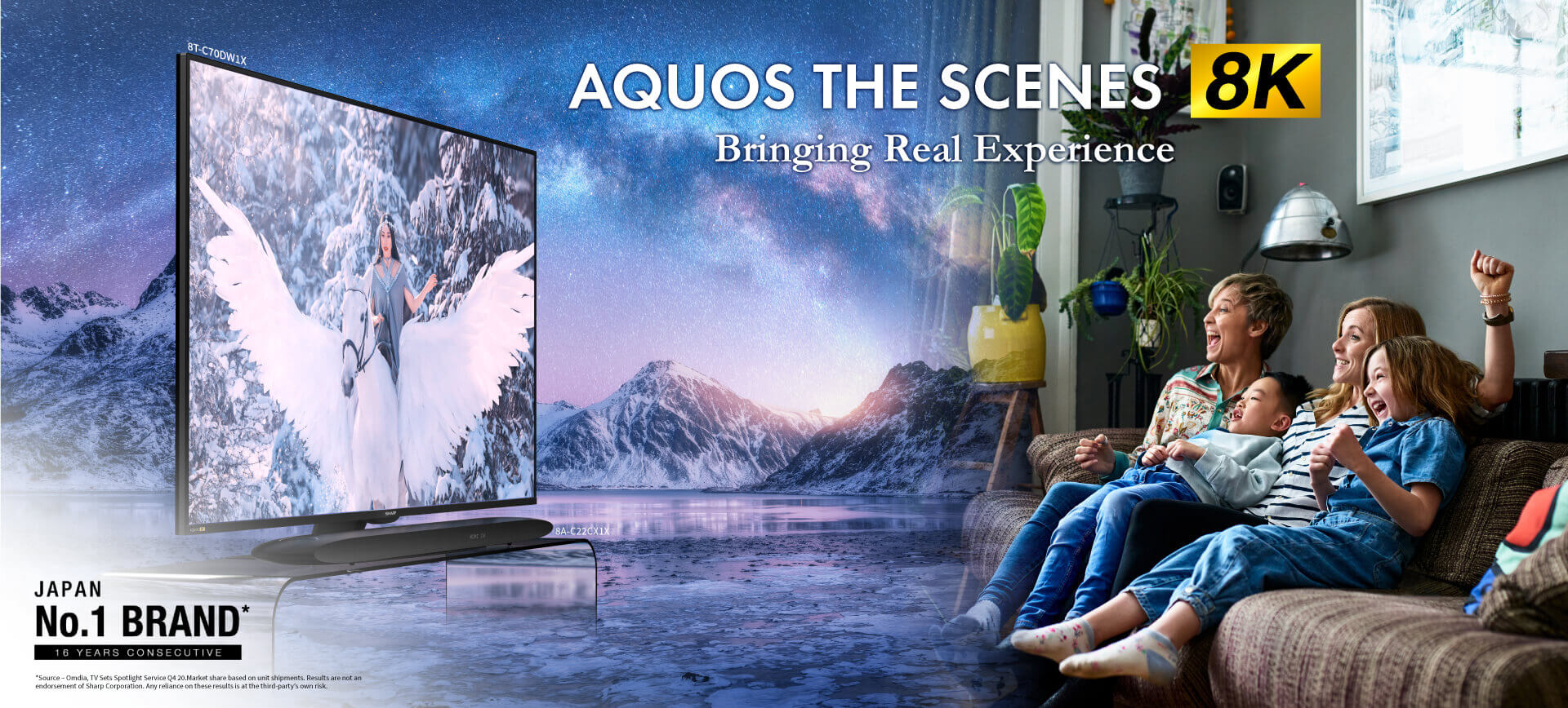 AQUOS The Scenes 8K | Sharp