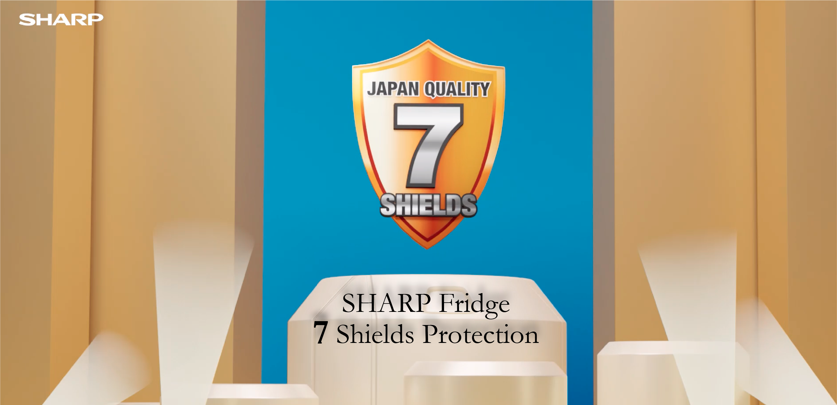 SHARP Fridge 7 Shields Protection